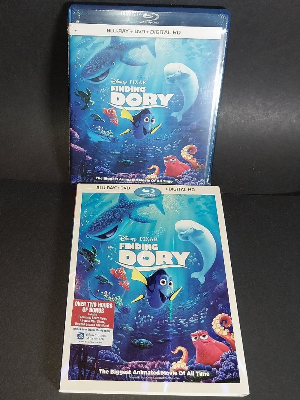 Finding Dory Blu-ray+DVD+DIGITAL HD New Sealed With Slipcase